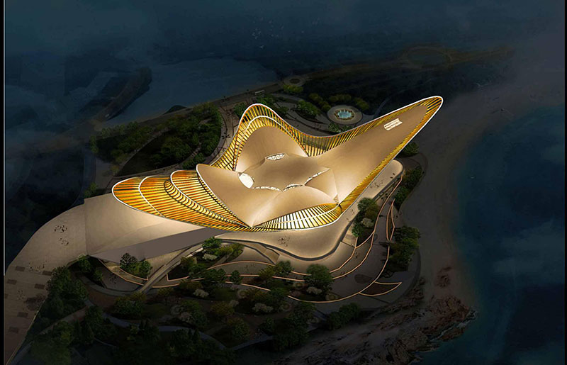 西海岸新地標(biāo)鳳凰之舟——戶(hù)外照明工程